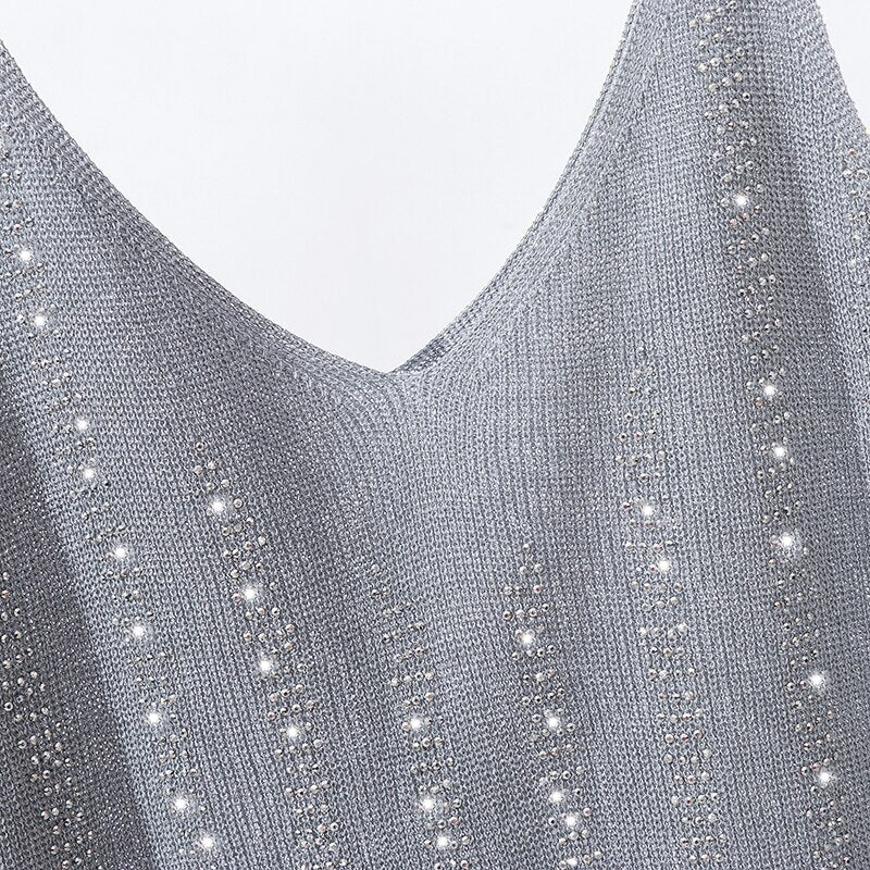 Blusa Regata Lurex Cler