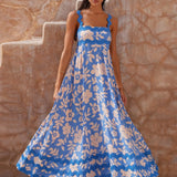 Azul/Bege